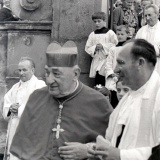1973 - s kardinálem Štěpánem Trochtou